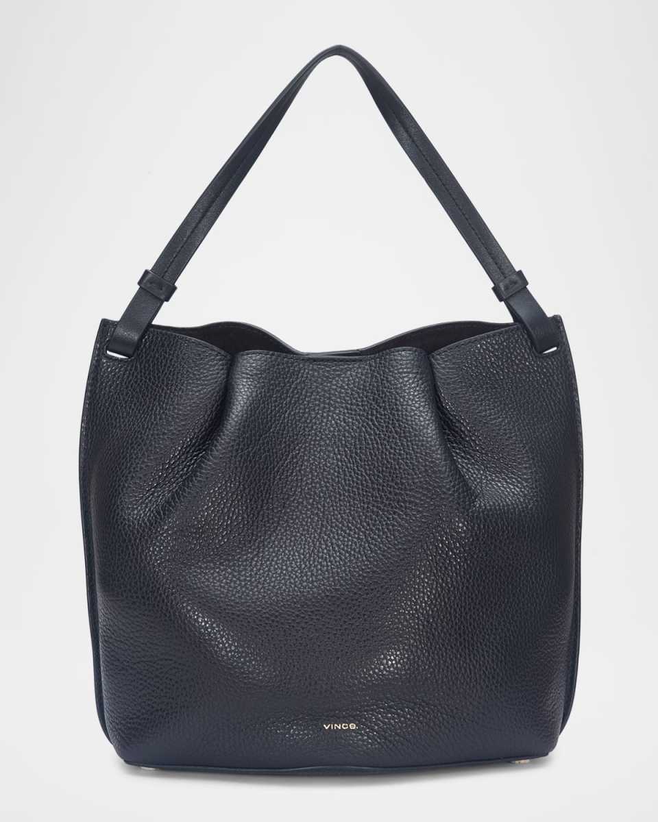 Mia Pebbled Leather Tote Bag
